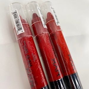 NYX Simply Reds Lip Cream Bundle